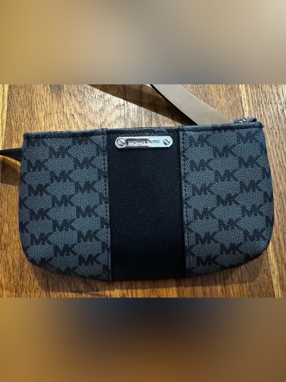 MICHAEL KORS Logo Belt Bag / Fanny Pack Size S/M Black with Black Stripe